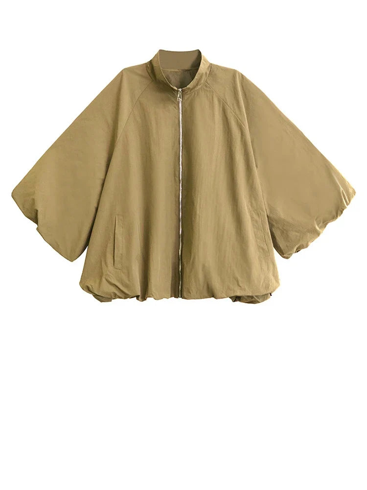 Luxe Oversized Balloon Sleeve Jacket