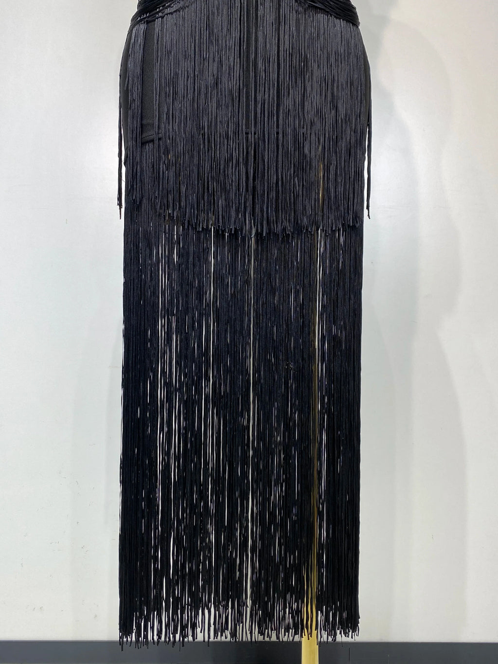 Luxe Fringe Cocktail Midi Dress