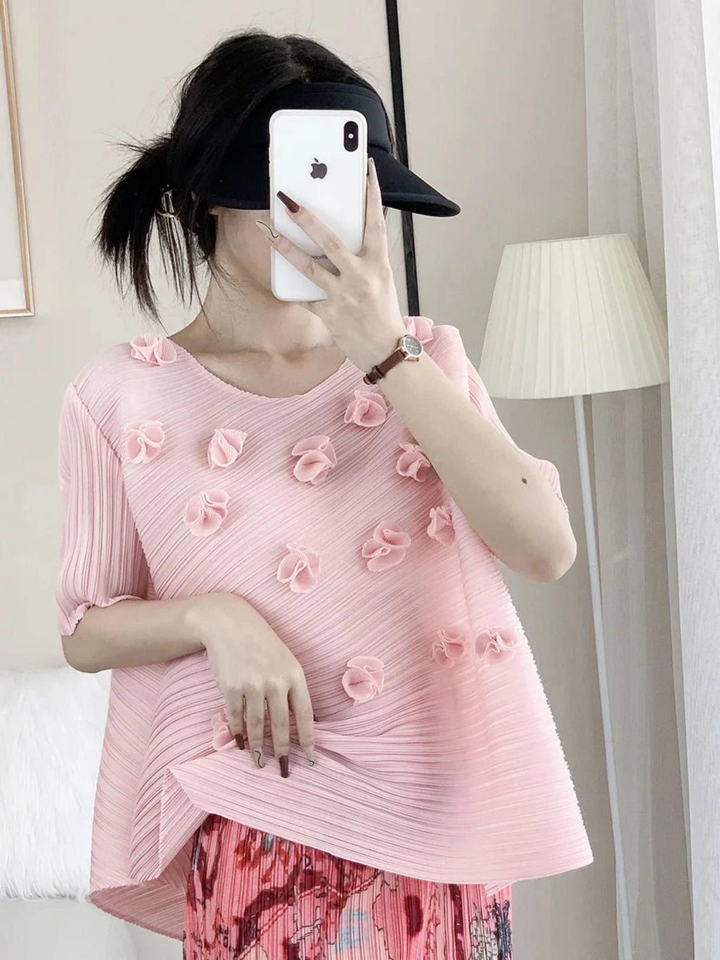 Truly Pleated Elegant Top