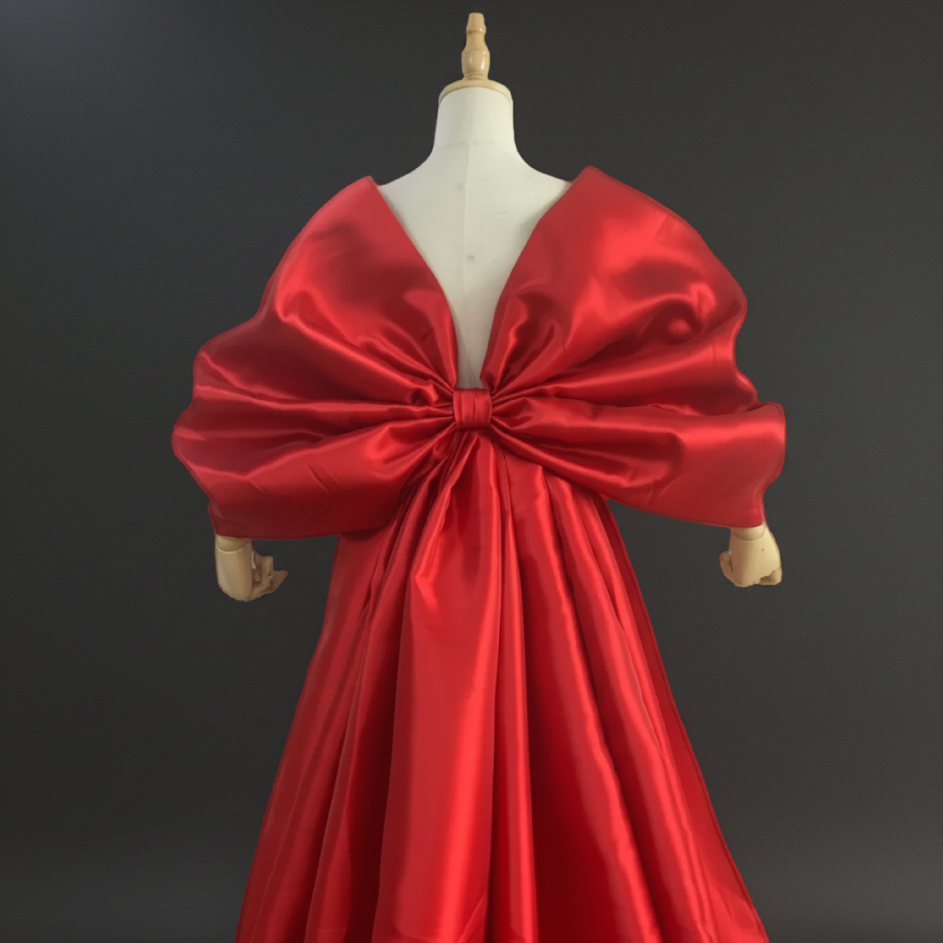 Luxe Oversized Off-Shoulder Bowknot Shawl