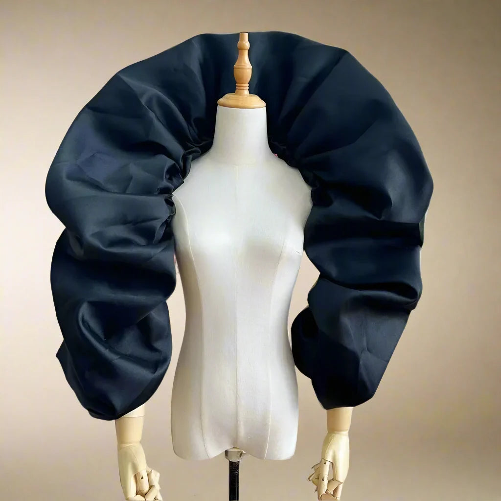 Haute Couture Puff Oversized Shawl