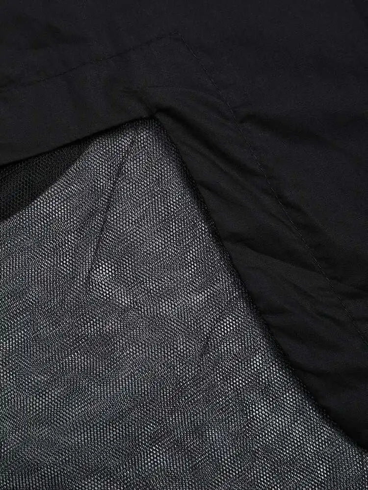 Avant-Garde Asymmetric Hem Tunic Dress