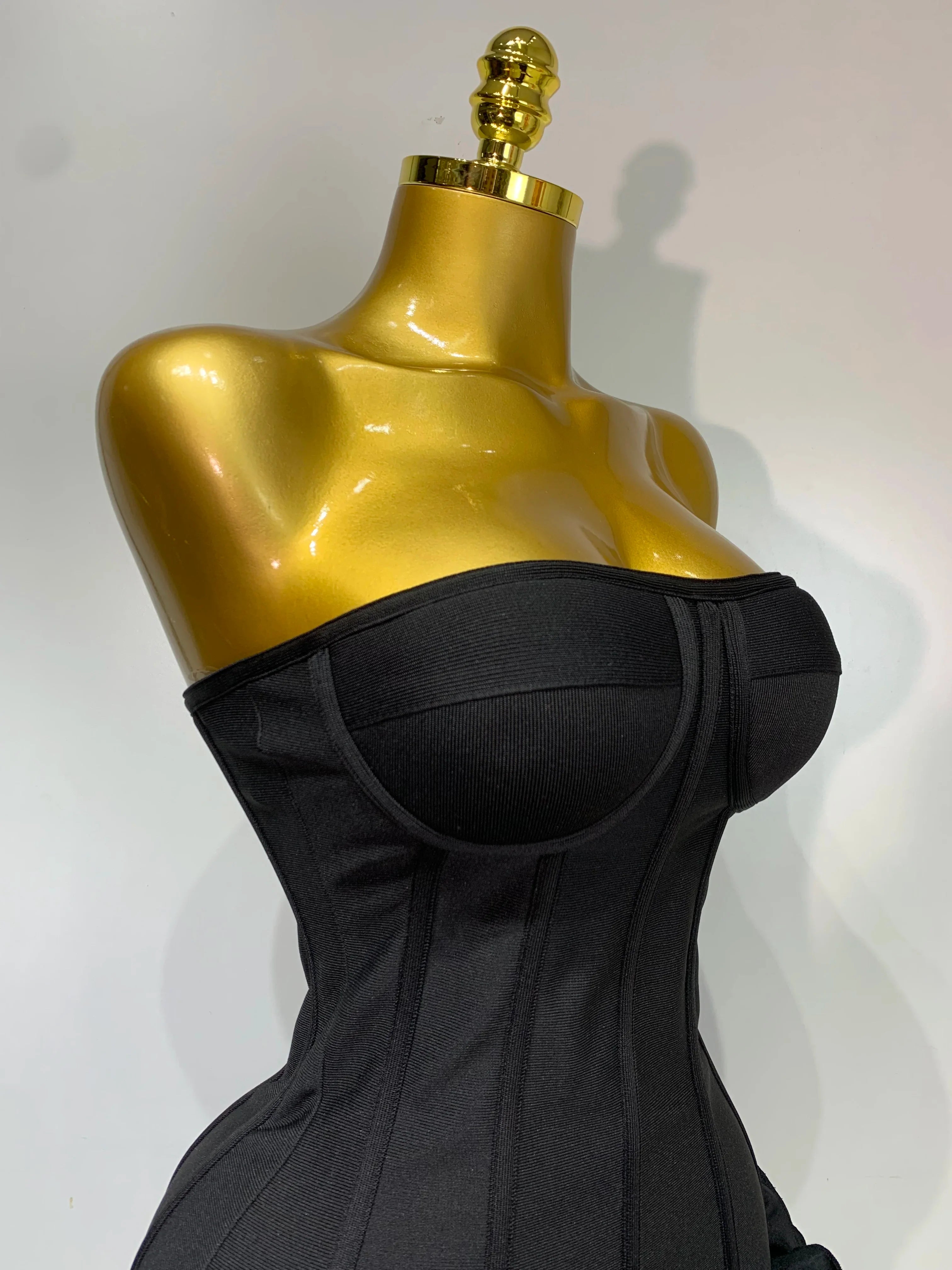 Luxury Corset Mini Dress