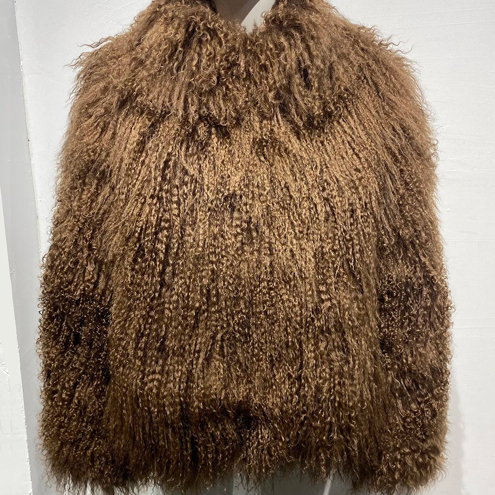 Authentic Luxurious Fluffy Fur Jacket