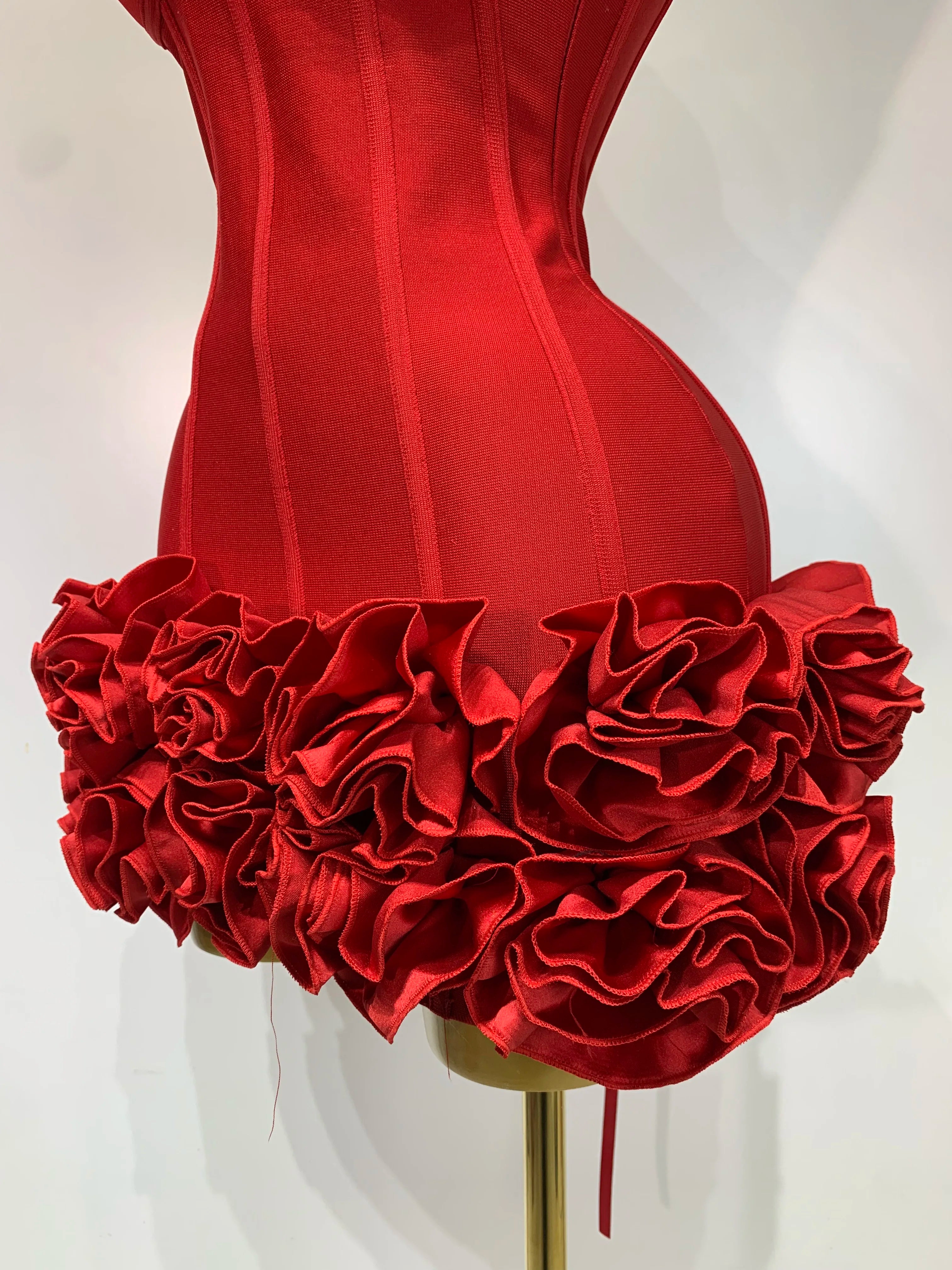 Luxury Corset Mini Dress