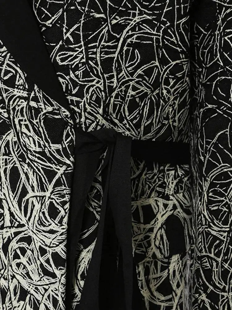Women's Elegant Swirl Blazer