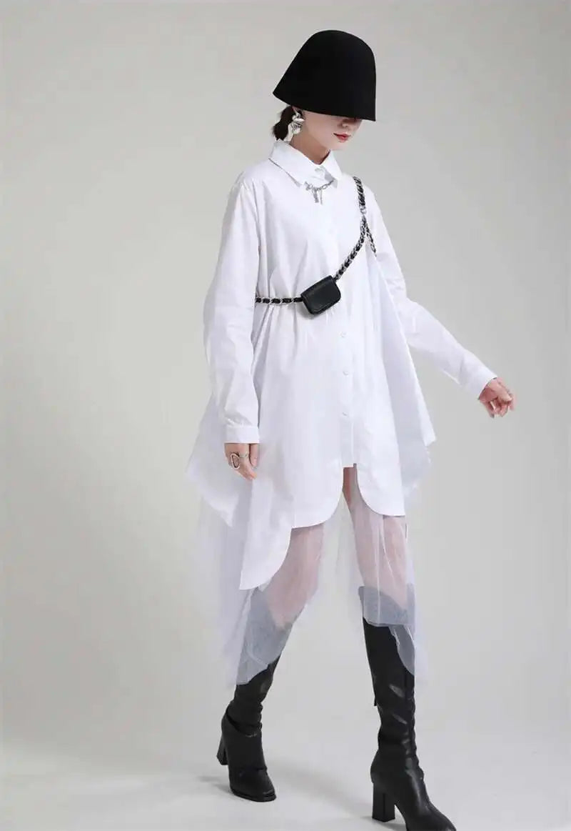 Japanese Avant-Garde Blouse Dress