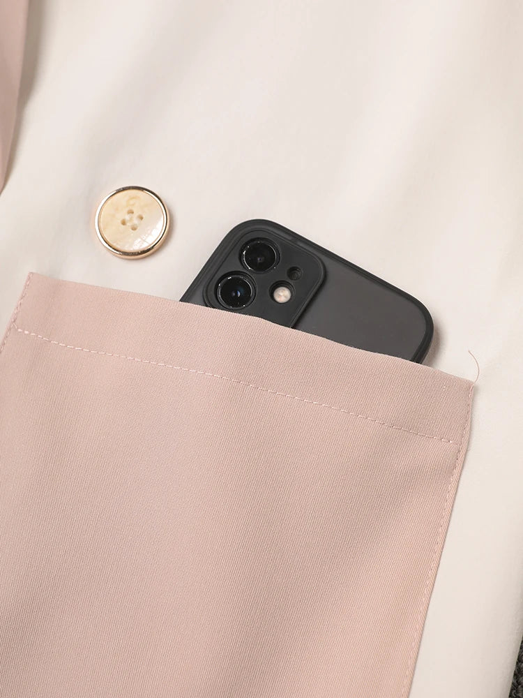 Pink Luxury Boyfriend Blazer