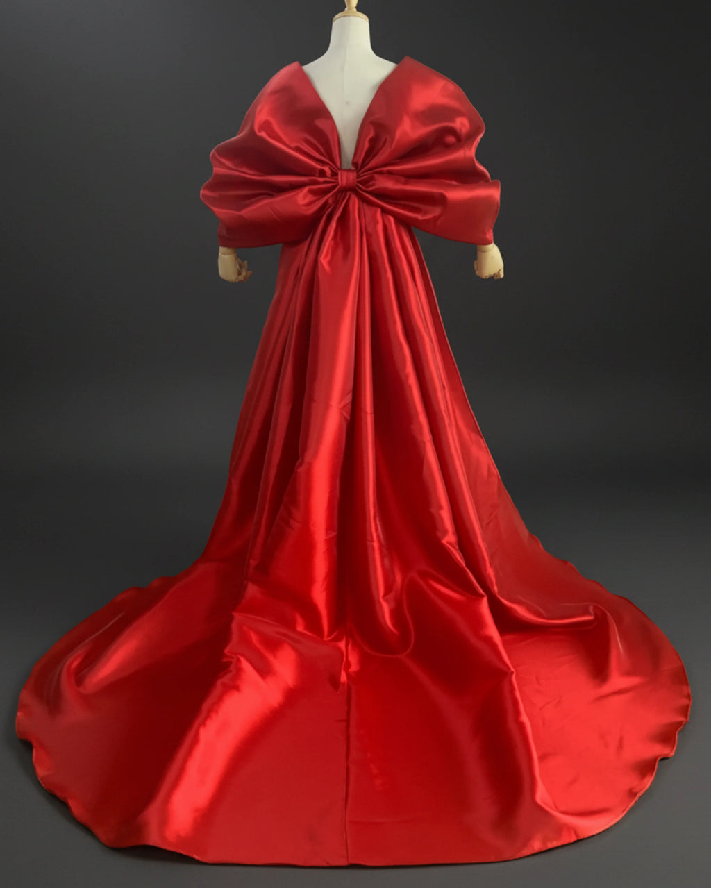 Luxe Oversized Off-Shoulder Bowknot Shawl