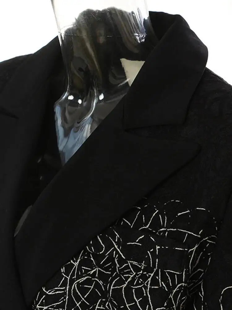 Women's Elegant Swirl Blazer