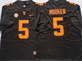 Tennessee Volunteers Black #5 HOOKER Stitched Jersey