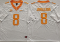 Tennessee Volunteers White #8 IAMALEAVA Stitched Jersey