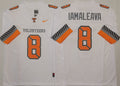 Tennessee Volunteers White #8 IAMALEAVA Stitched Jersey