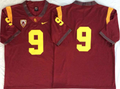 USC Trojans Red #9 Stitched Jersey