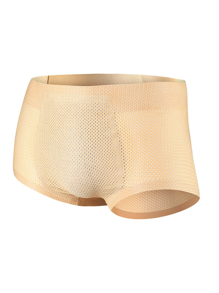 Hip Lift Mesh Breathable Seamless Trunks