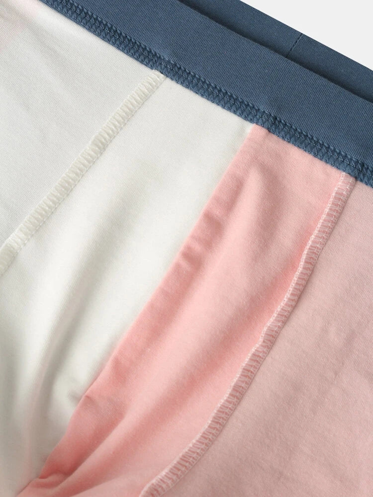 2 Pack Contrast Color Sports Style Men's Underwear