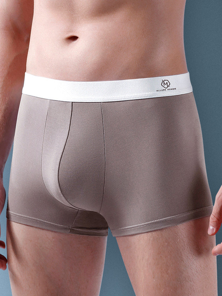 3 Pack Men's Traceless Breathable Modal Trunks