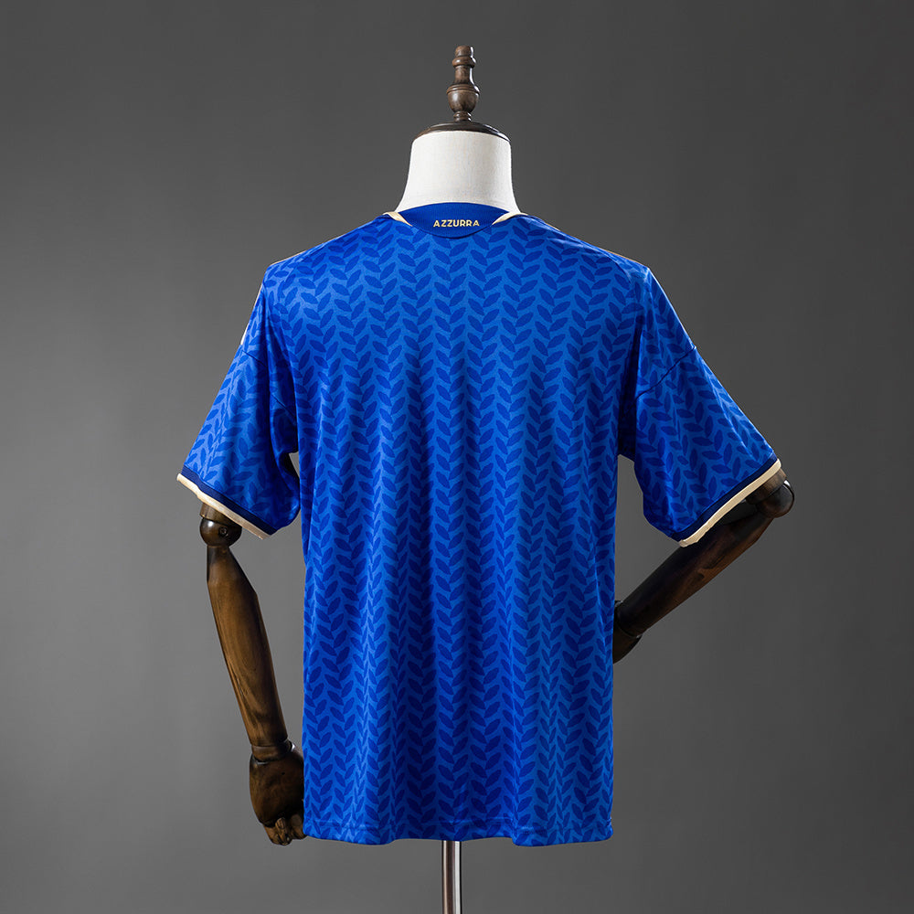 Men’s 2026 Italy Home Fan Version Football Shirt S-4XL