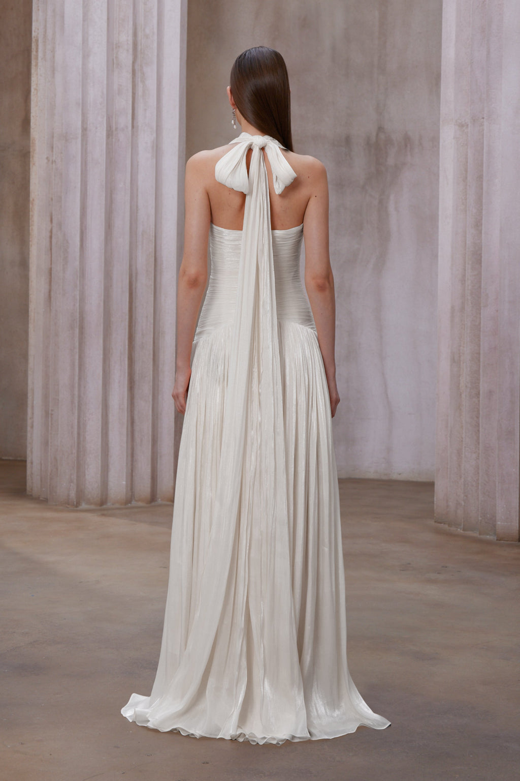 Uranie Gathered Maxi Dress