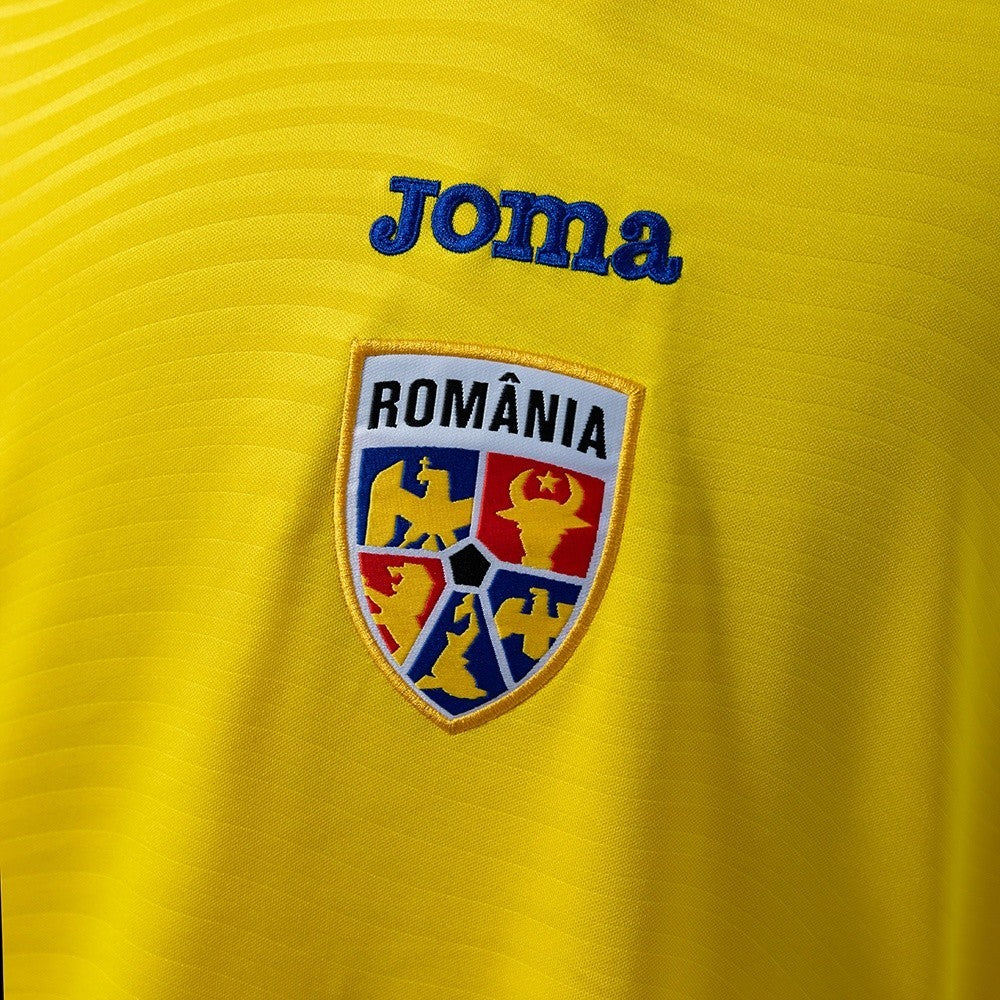 Men’s Romania 2026 Home Fan Version Jersey S-4XL