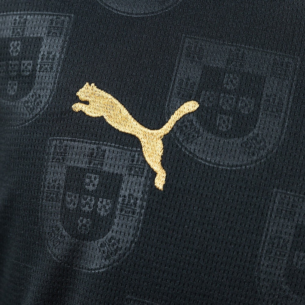 Men’s Portugal 2026 Special Edition Black Panther Long-Sleeve Jersey S-4XL