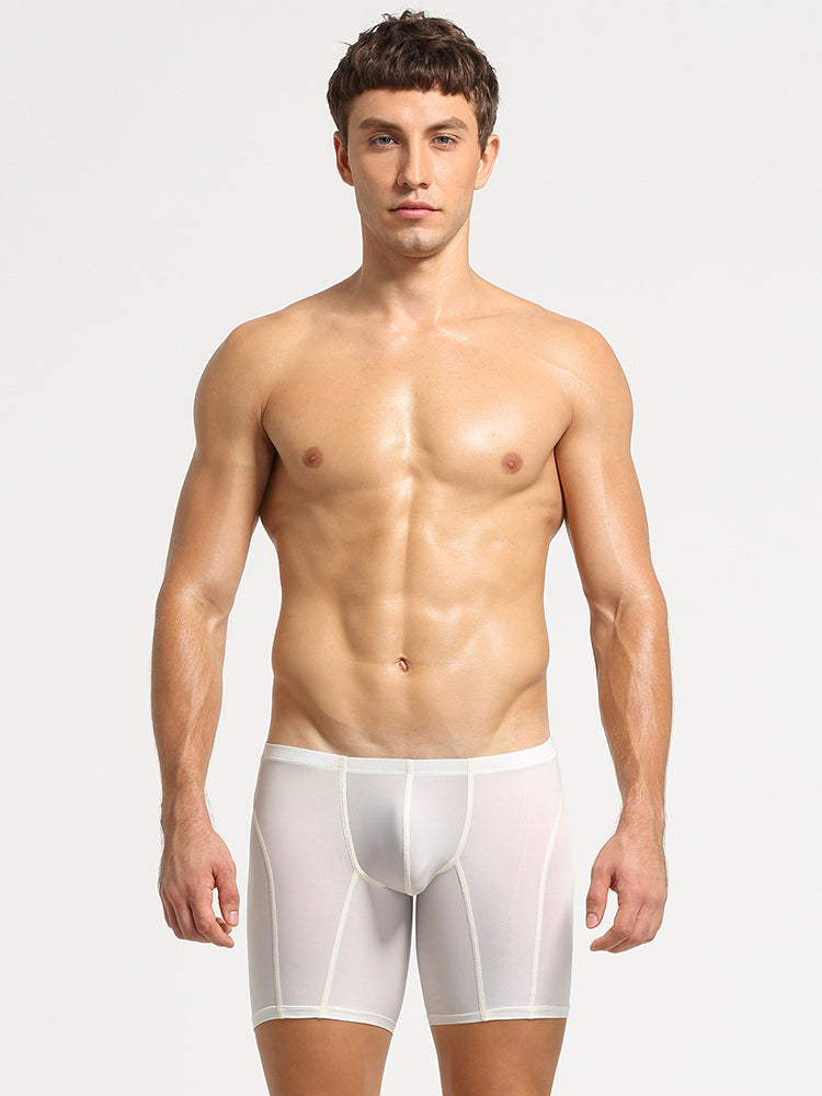 2 Pack Men's U-Pouch Low-Rise Boxer Briefs