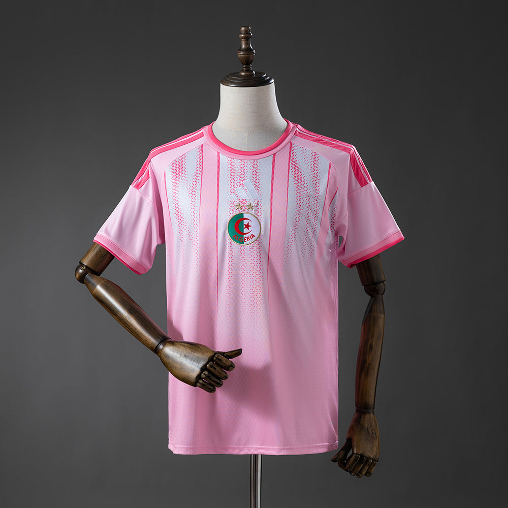 Men’s Algeria 2026 Pink Fan Version Jersey S-4XL