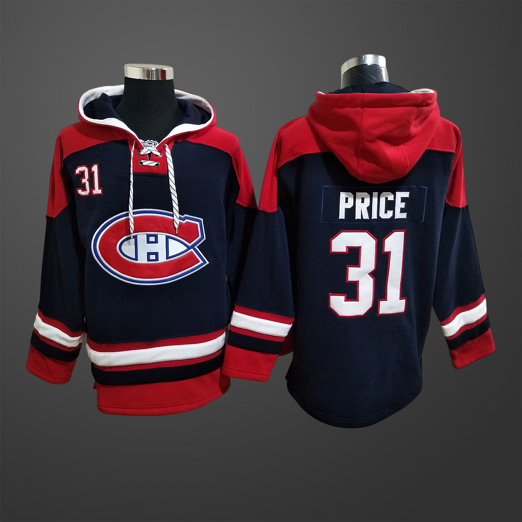 Men’s Montreal Canadiens #31 Price  All Stitched Hoodie