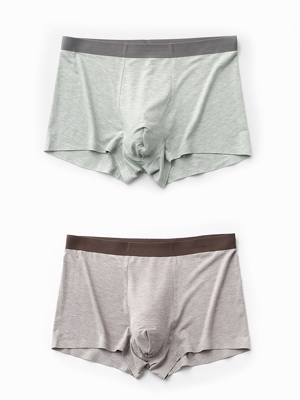 2 Pack Men's U Convex Pouch Trunks