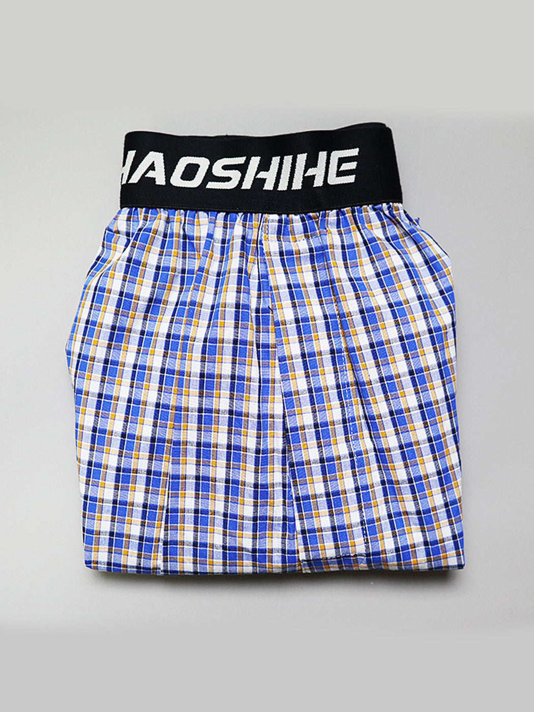 Men's 100% Cotton Boxers With Button Fly
