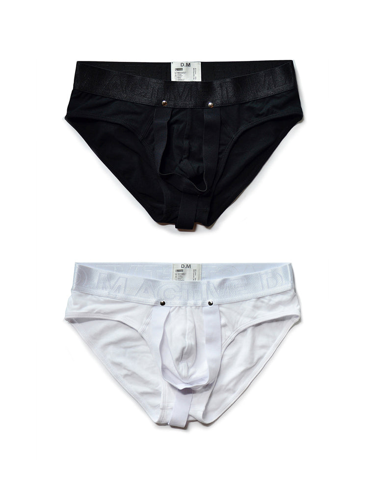 2 Pack Men's Contoured Pouch Classic Briefs