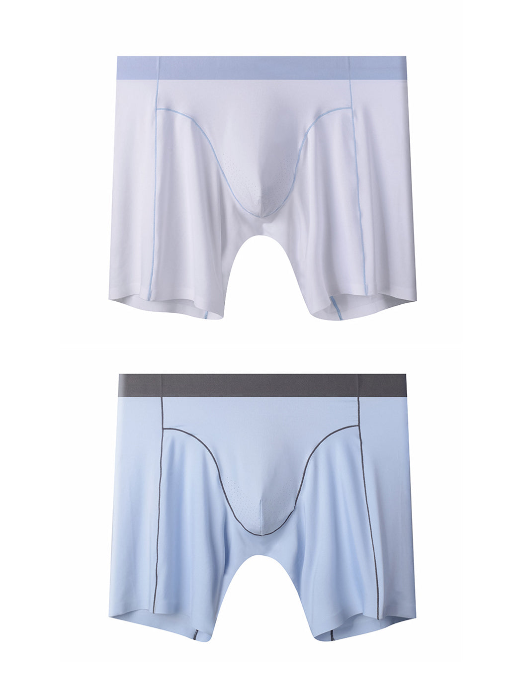 2 Pack Men's Sport Chafe Proof Boxer Briefs