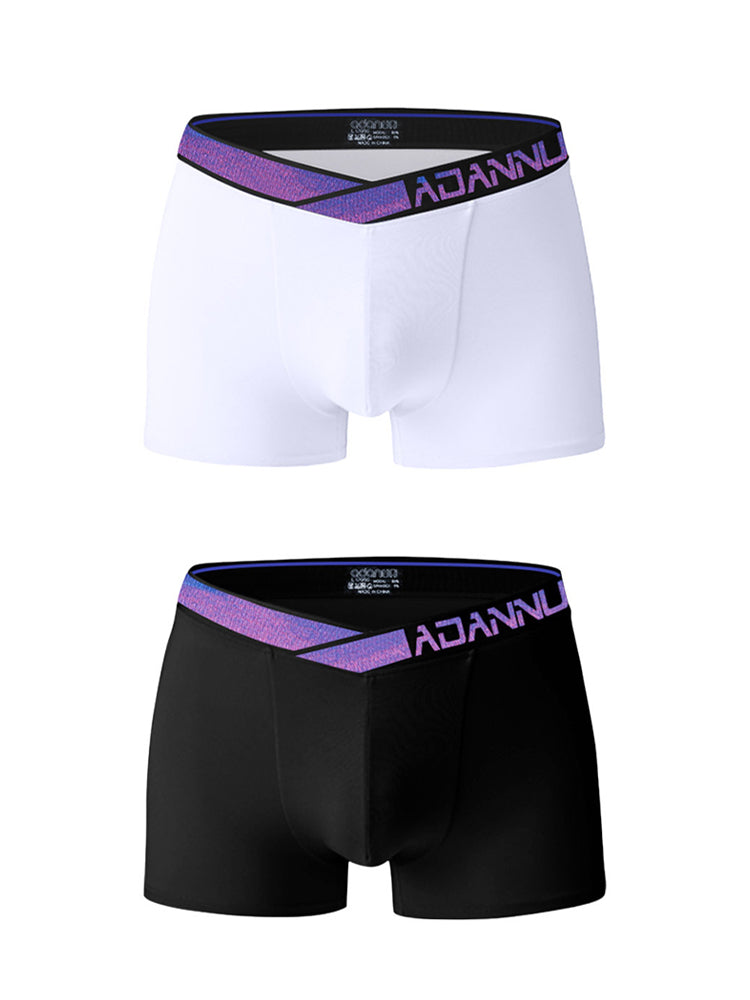 2-pack Men's Loose Blue Classic Boxer Briefs