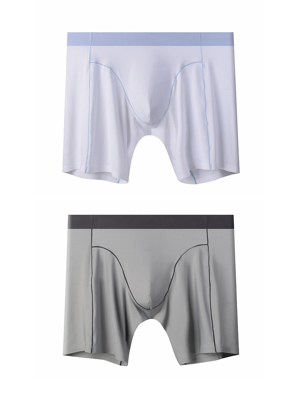 2 Pack Men's Sport Chafe Proof Boxer Briefs