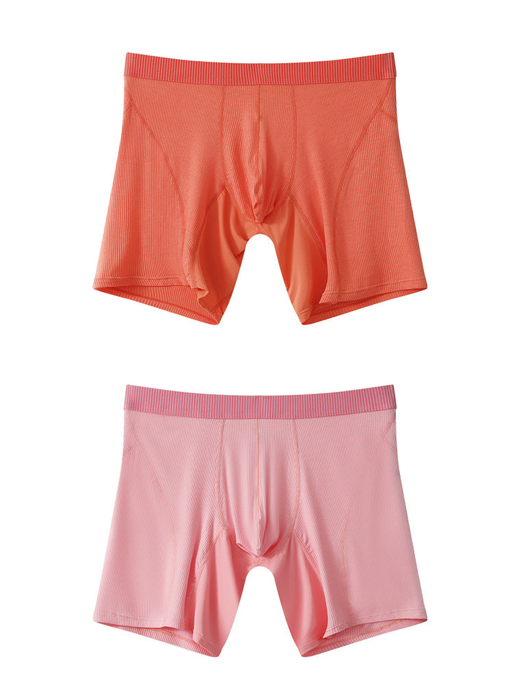 2 Pack Men's Casual Ice Silk Midway Briefs