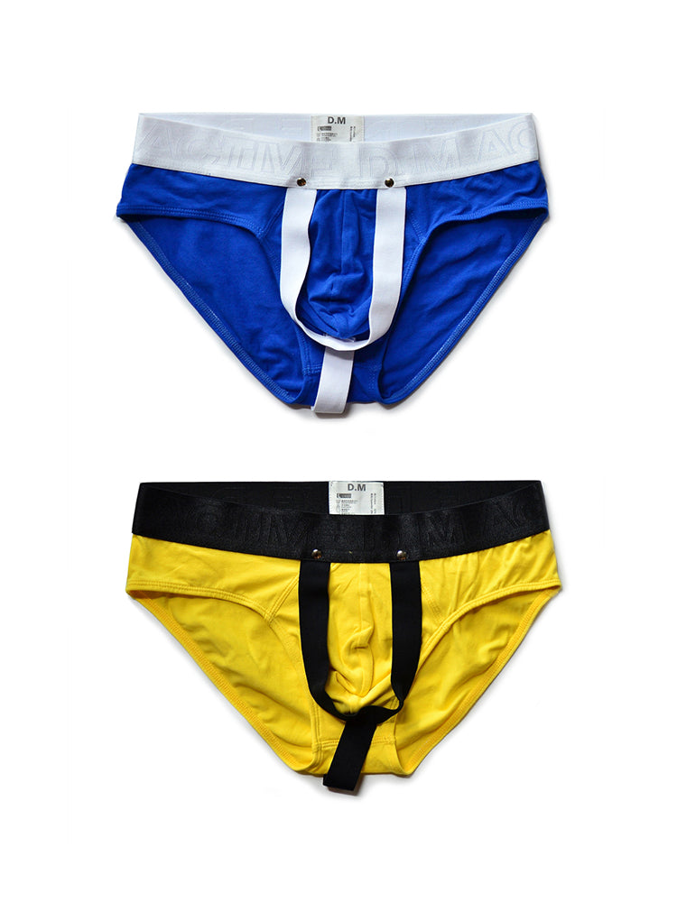 2 Pack Men's Contoured Pouch Classic Briefs