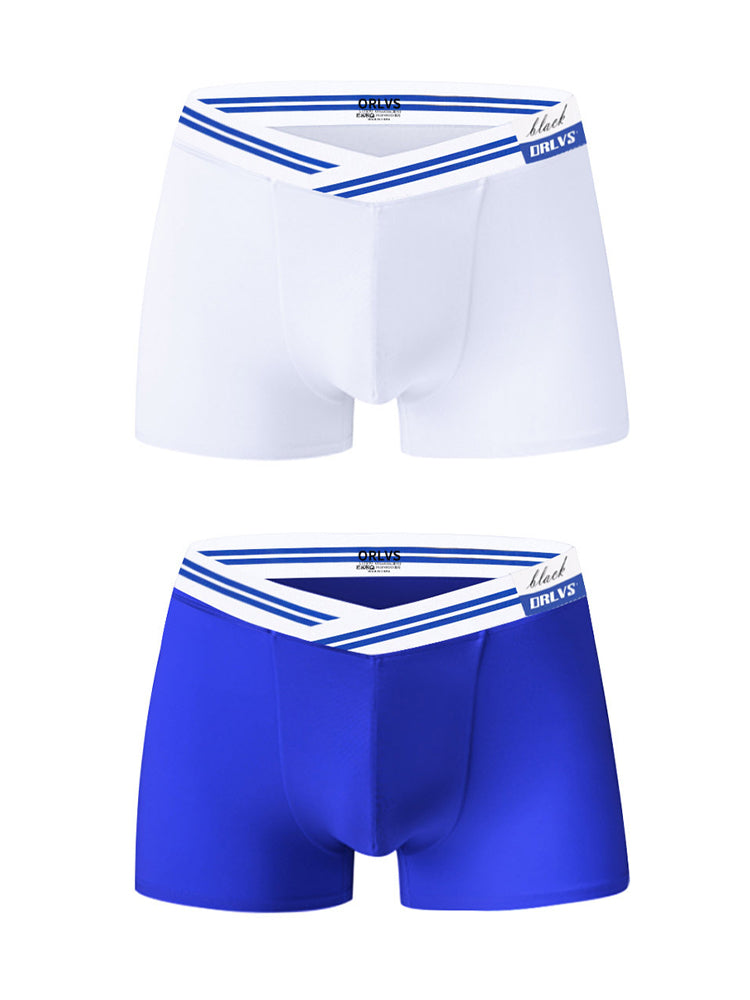 2 Pack Men's Low-Rise Sport Modal Trunks