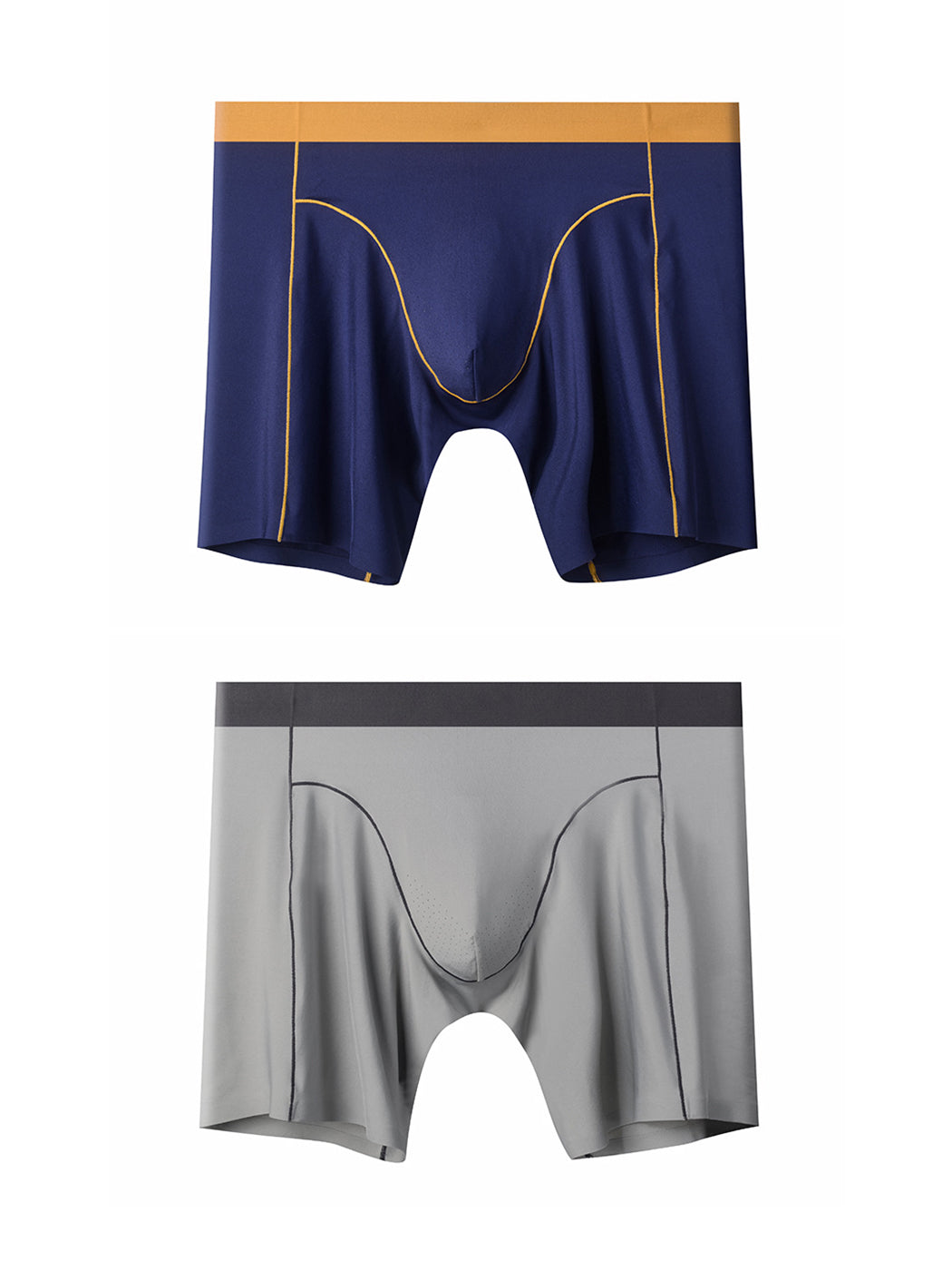 2 Pack Men's Sport Chafe Proof Boxer Briefs