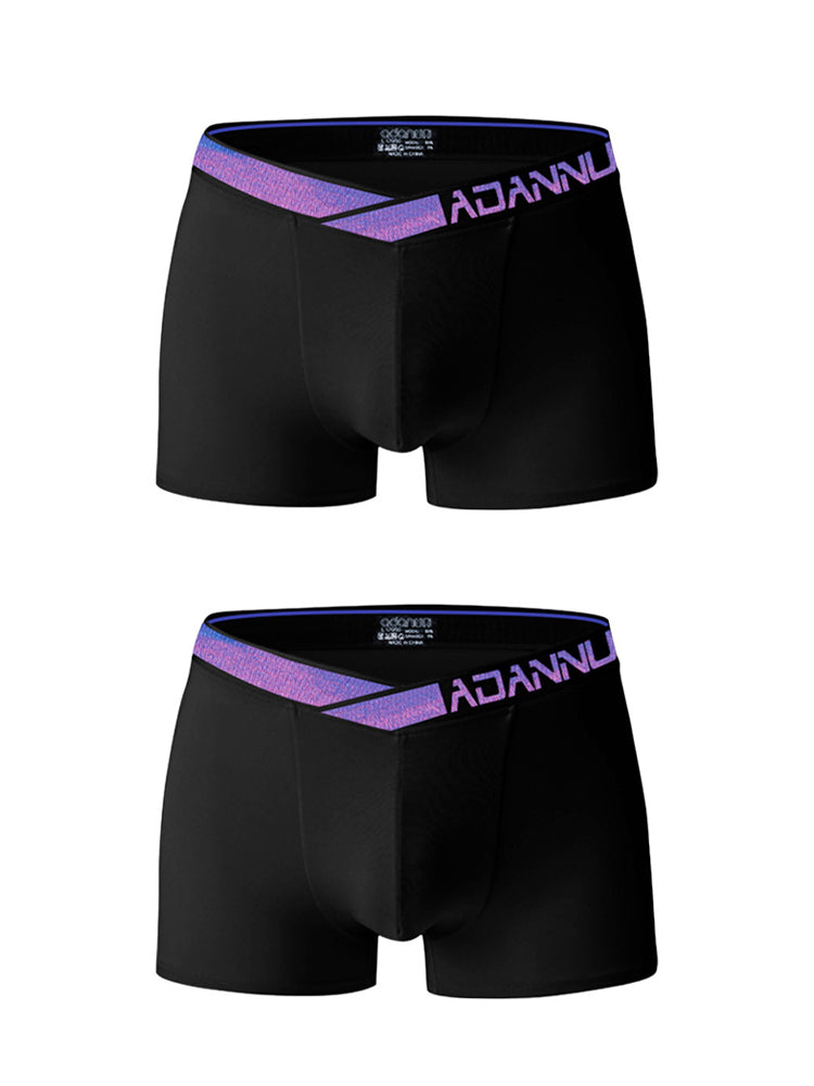 2-pack Men's Loose Blue Classic Boxer Briefs