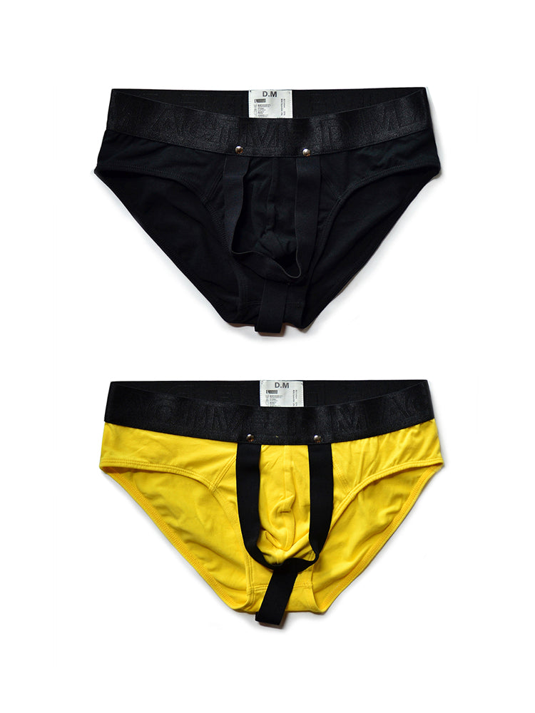 2 Pack Men's Contoured Pouch Classic Briefs