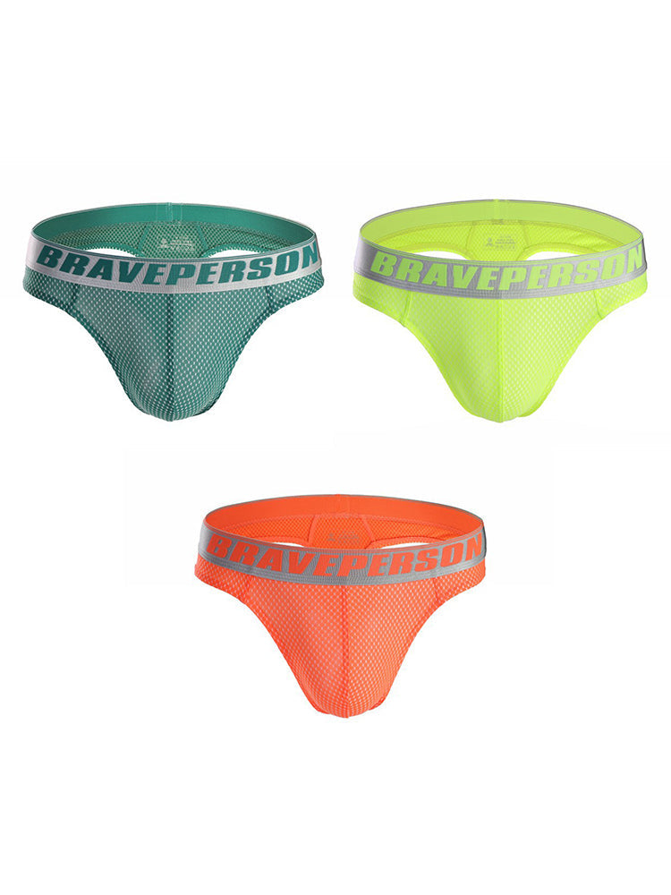 3-pack Men's Mesh Quick-dry Thongs