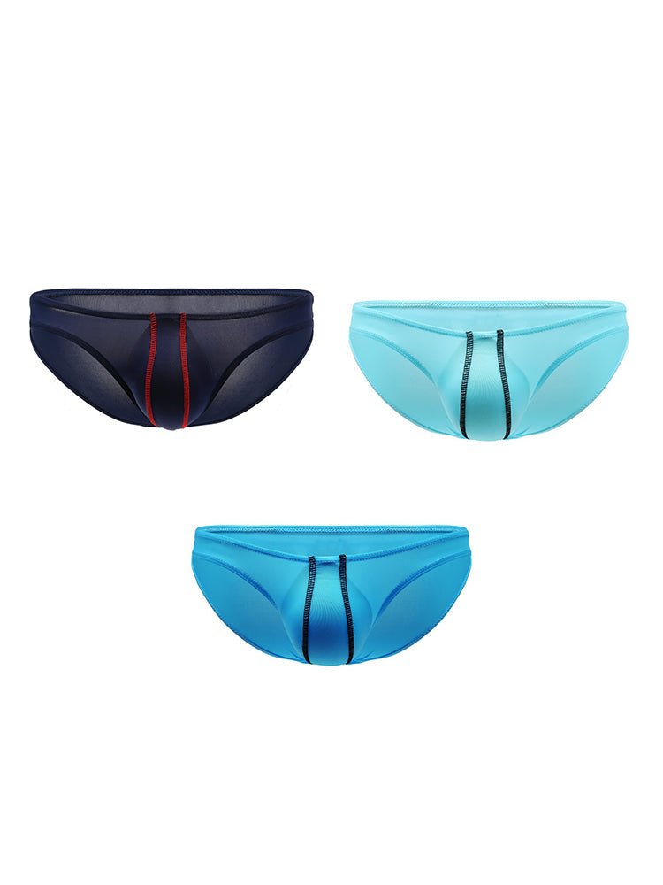 3 Pack Men's U-Pouch Low-Rise Briefs