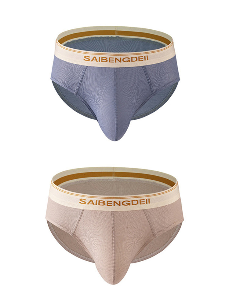 Men's Threaded Fabric U-Raised Low Rise Trunks