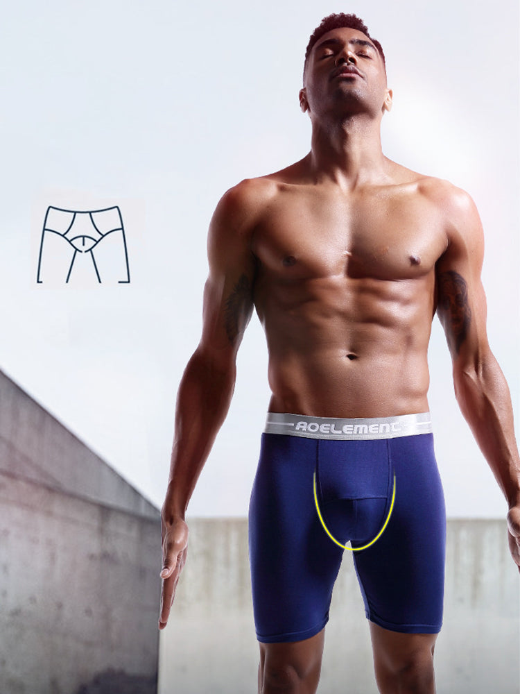 3 Pack Men's Performance Anti-Chafe Midway Briefs