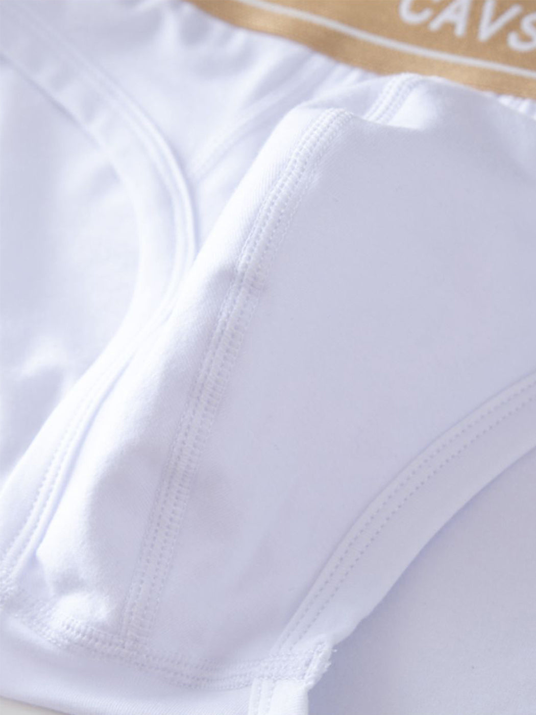 2 Pack Men's Cotton Sexy U-Convex Design Briefs & Trunks