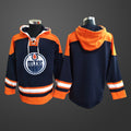 Men’s Edmonton Oilers Team Blank All Stitched Hoodie