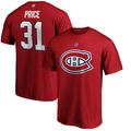 Men’s Montreal Canadiens #31 PRICE printed T-shirt