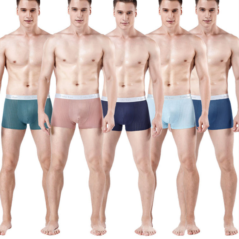 Men's Casual Modal Solid Trunks