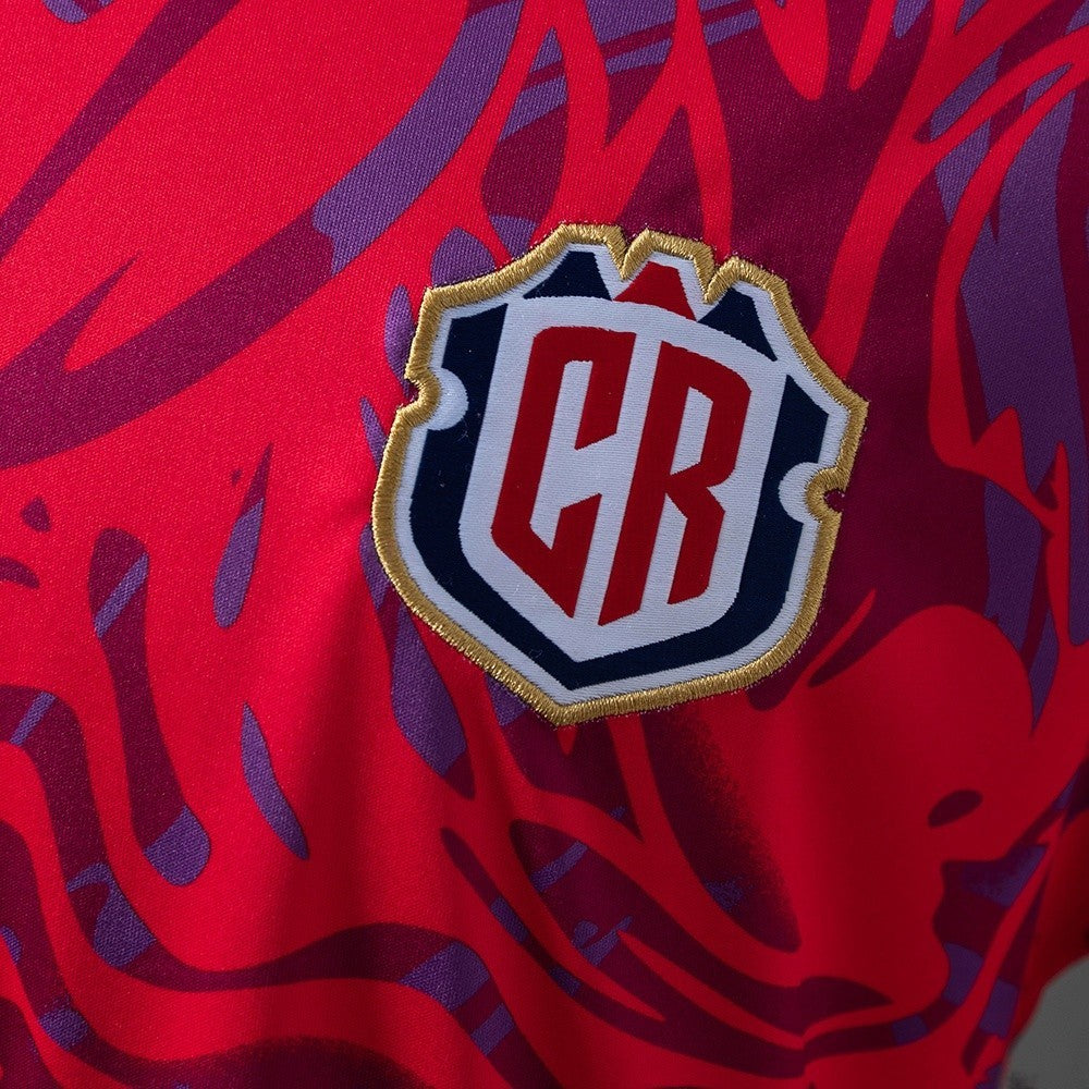Men’s Costa Rica 2026 Home Fan Version Jersey S-4XL