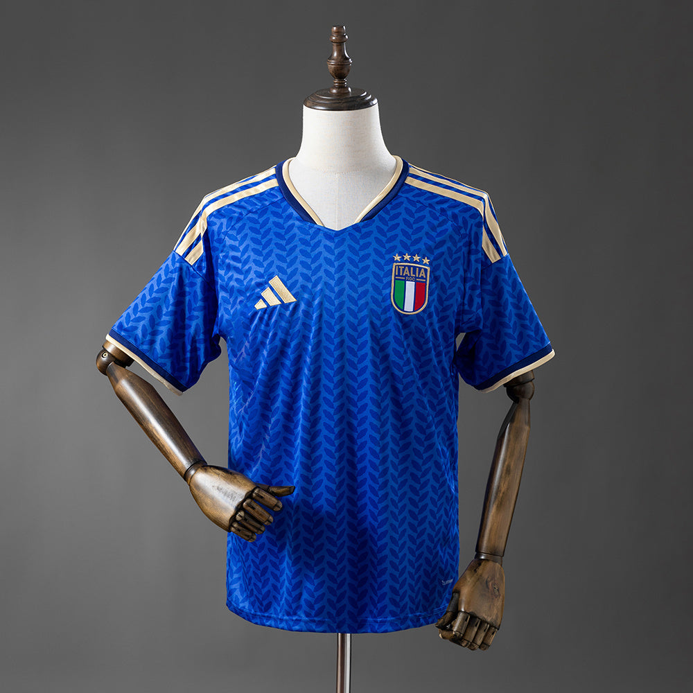 Men’s 2026 Italy Home Fan Version Football Shirt S-4XL